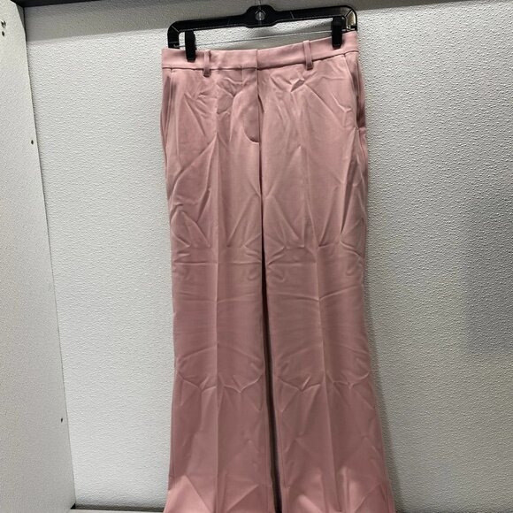 NEW THE KOOPLES Women’s Wool-Blend Suit Trousers Pink Size 29 x 32 (TG 36) - Picture 1 of 12